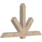 Ekena Millwork Kennewick Smooth Timber Gable Bracket, Douglas Fir, 72"W x 42"H x 5 1/2"D x 5 1/2"F, 14/12 Pitch GBW072X42X0606KEN00SDF - alternate 5
